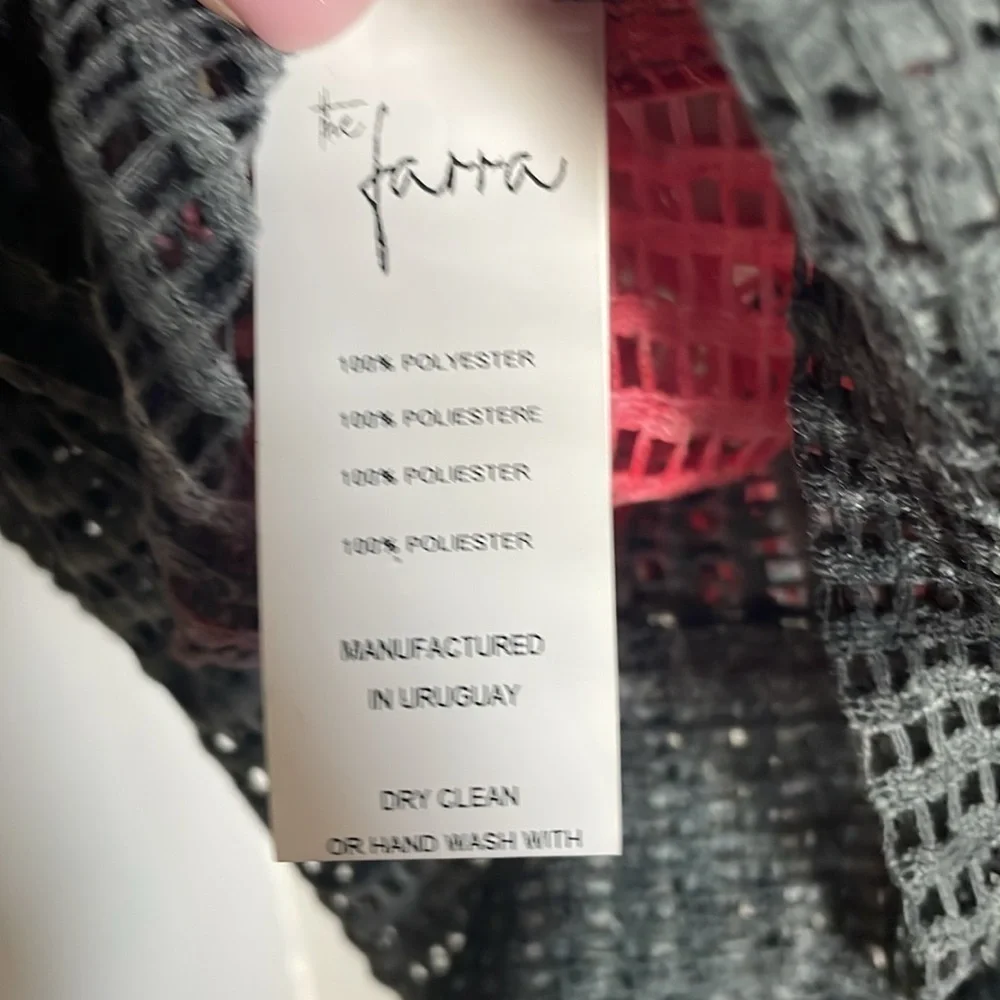 Free People X The Farra Sable Tank Sweater